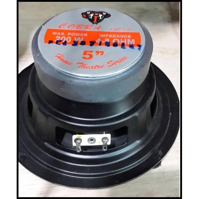 SPEAKER 5 INCH WOOFER COBRA 200 WATT MAGNET BESAR