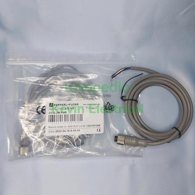 Pepperl+Fuchs V1-G-2M-Pur Socket M12 4Pin Terbatas