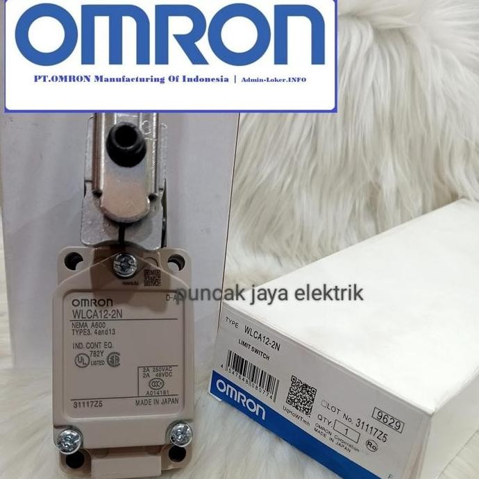 Limit Switch Omron Wlca12-2N/Wlca12 2N/Limit Switch Omron Termurah