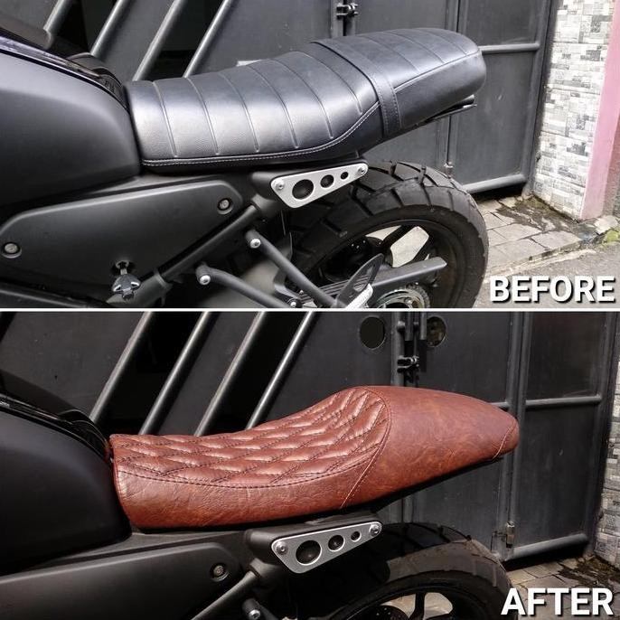 jok motor yamaha XSR 155 with stoplamp