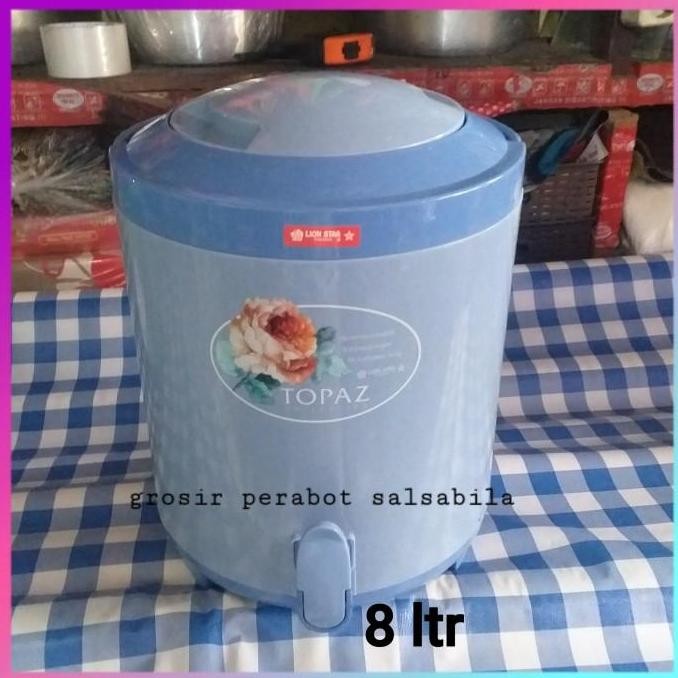 TERMOS DISPENSER TEMPAT AIR PANAS DINGIN DRINK JAR SAHARA LION STAR