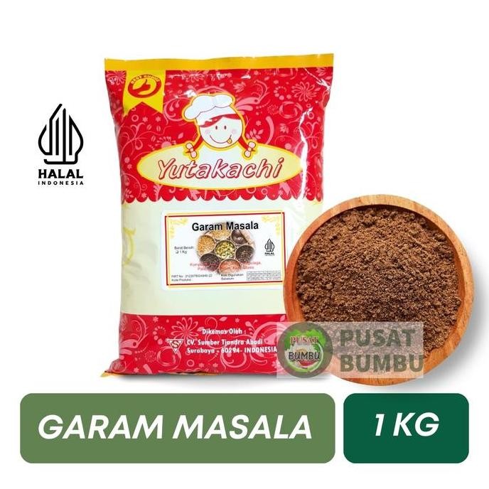 

DISKON! BUMBU GARAM MASALA INDIA 1KG YUTAKACHI - REMPAH KARI & NASI KANDAR