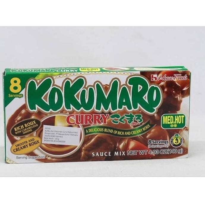 

DISKON! KARI JEPANG HOUSE KOKUMARO M-HOT 140GR