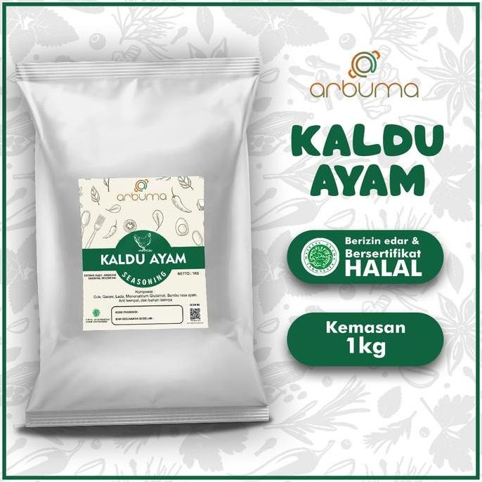 

DISKON! ARBUMA SEASONING KALDU AYAM 1 KG HALAL - BUMBU BUBUK MASAK HALAL PREMIUM
