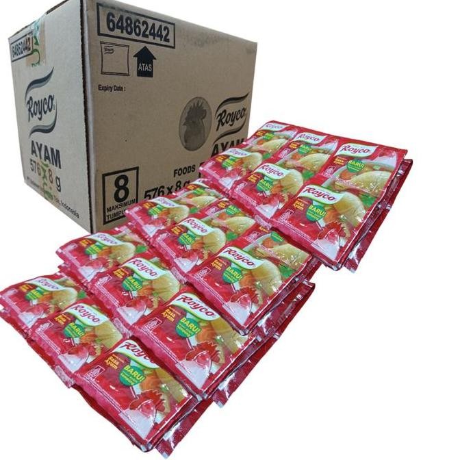 

DISKON! PAKET ROYCO AYAM 8GR X288 SACHET - PENYEDAP MASAK SOP, TUMIS, NASI GORENG