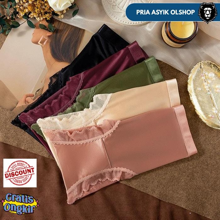 CELANA DALAM WANITA RENDA SUTRA ES HIGH QUALITY JUMBO CD C268 BY PRIA ASYIK OLSHOP