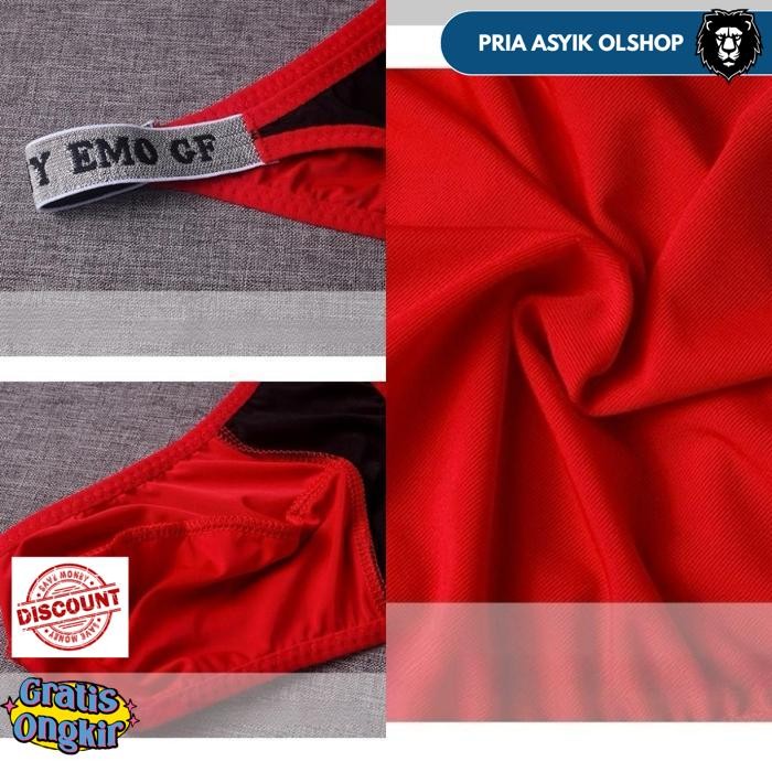 CELANA DALAM PRIA SEXY BRIEF TIPIS LEMBUT G STRING PRIA THONG SEKSI DEWASA Y063 BY PRIA ASYIK OLSHOP