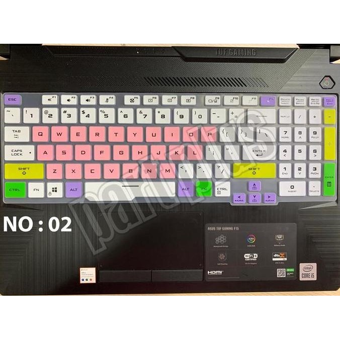 New Pelindung Keyboard Asus ROG TUF A15/A17 FX506/FX507 (TUF series) Keyboard Cover