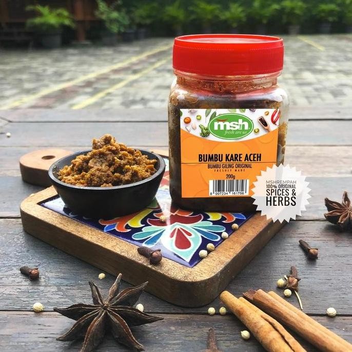 

DISKON! BUMBU KARE ACEH 200G - BUMBU KARI ACEH ASLI PEDAS MANTAP