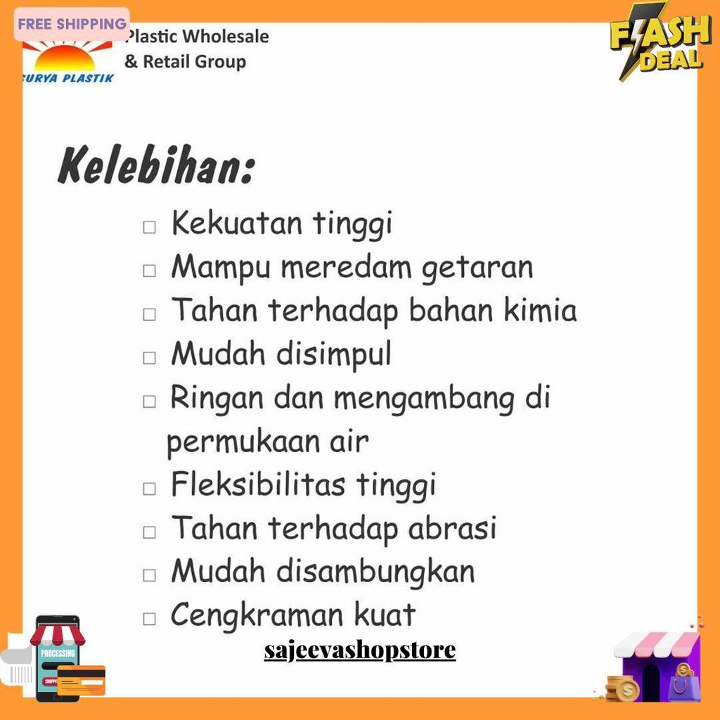 

Tali Tampar Ukuran 2Mm Panjang 220 Meter Siap Kirim