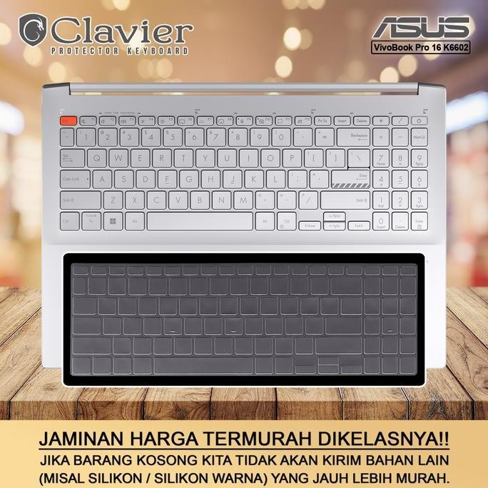 New Keyboard Protector Cover Asus VivoBook Pro 16 K6602 K6602V K6602VU Tpu | Keyboard Protector TPU 
