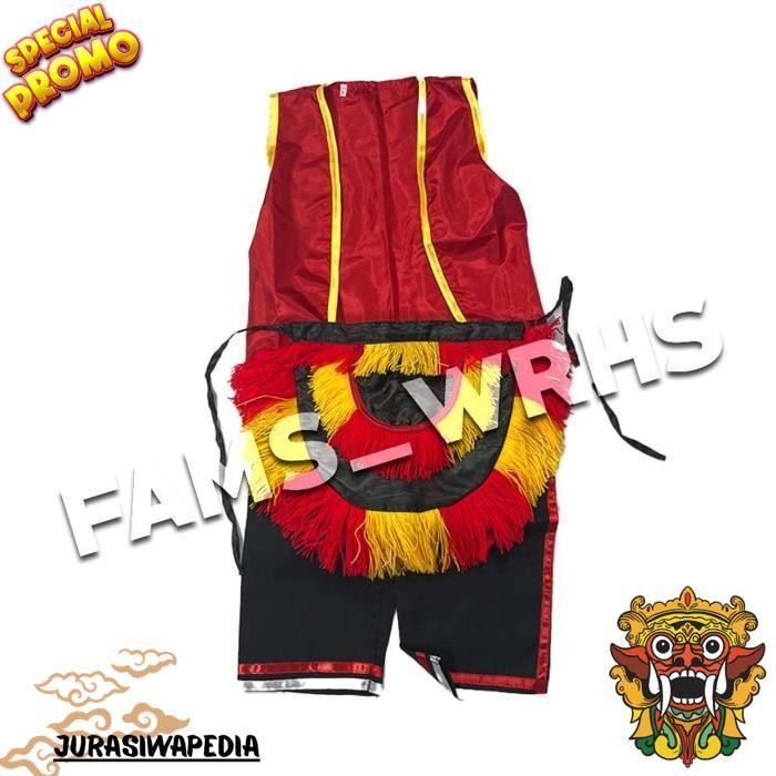 Baju Setelan Ganongan Anak Dewasa Celana Rompi Ganongan Dan Jaranan Jaranan