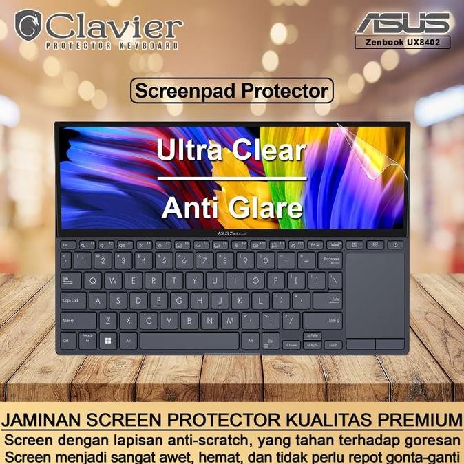 New Keyboard Cover Asus ZenBook UX8402 UX8402Z UX8402ZA UX8402ZE TPU Silikon Transparan