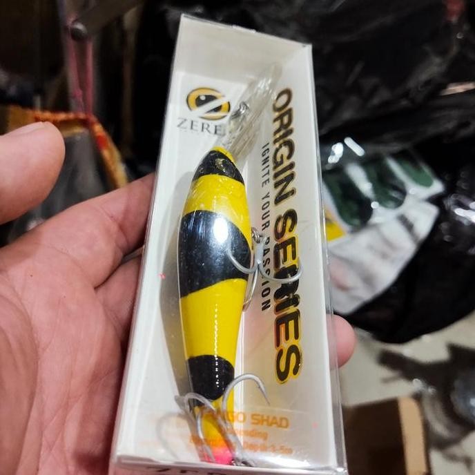 umpan lure zerek tango shad 89mm 17.5 gram soft plastic lure stok terbatas