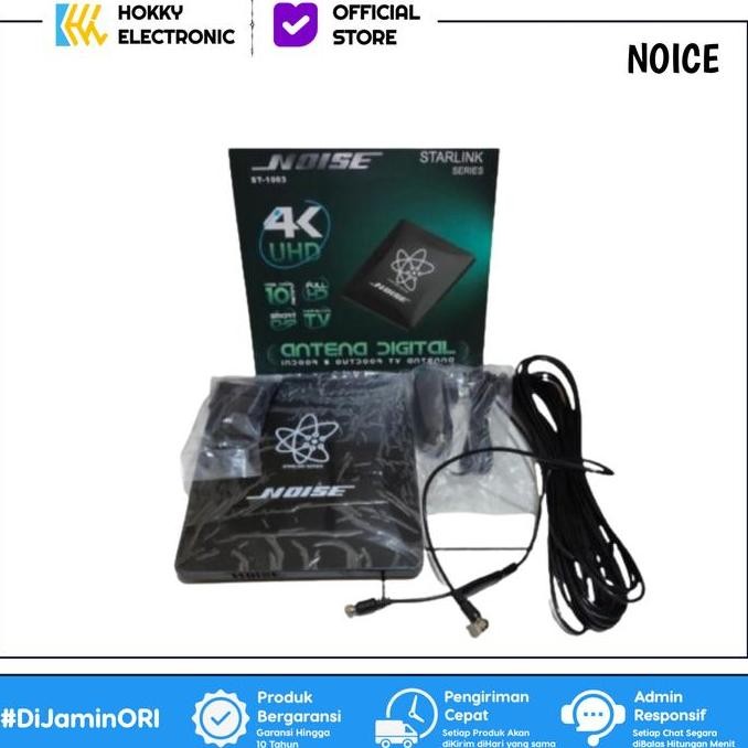 TERLARIS - ANTENA DIGITAL NOISE ST-00 4K UHD FULL-HD OUTDOOR INDOOR ST 00