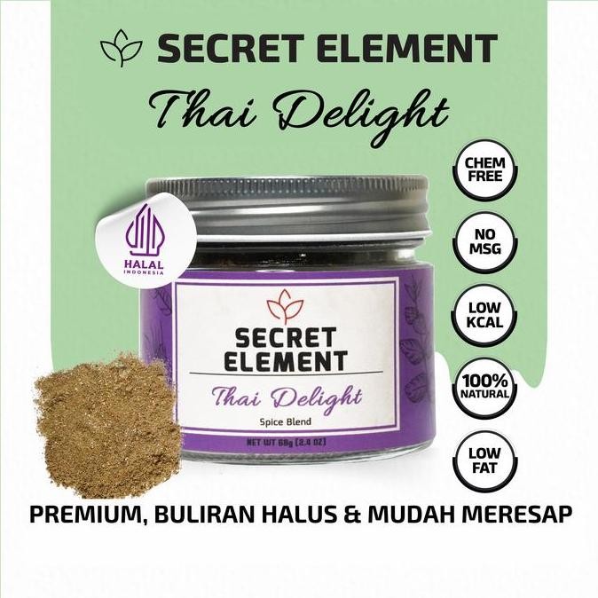 

DISKON! SECRET ELEMENT THAI DELIGHT SPICE BLEND - BUMBU THAILAND PREMIUM