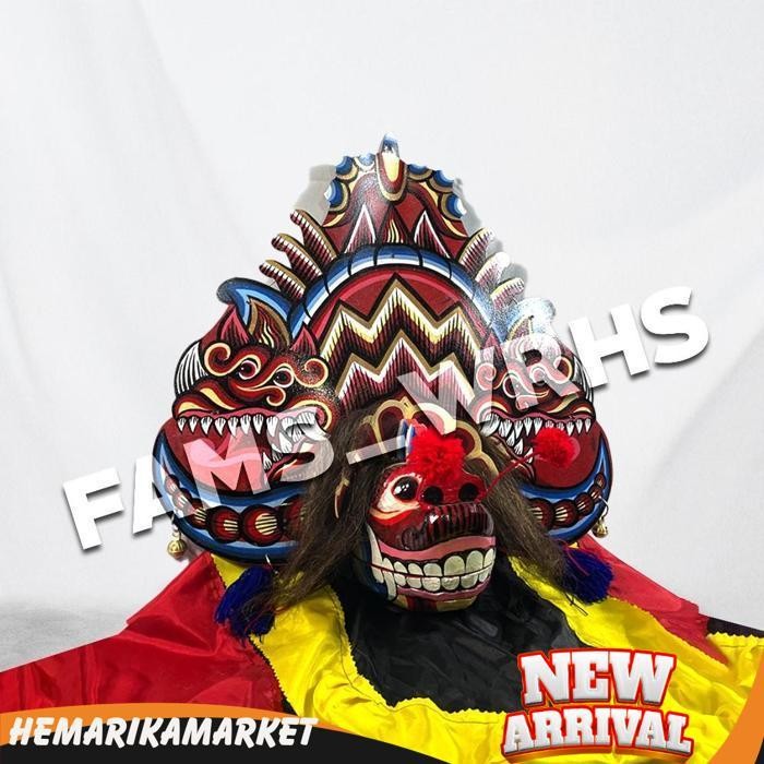 Barongan Kucingan Premium Blitar Barongan Caplokan Kayu Kucingan (Bisa Cod) Jawa Timur