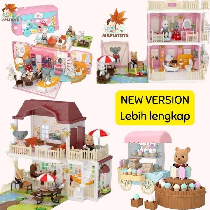 Koala Diary Doll House - Koala Town House mainan koala doll house
