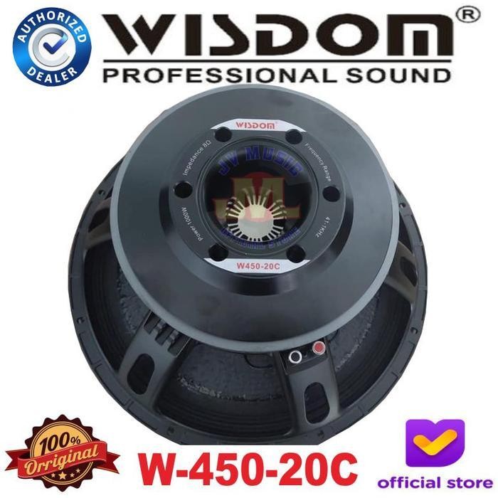 Wisdom W-45020C Speaker Component Original W45020c W450-20C Berkualitas Terbaru