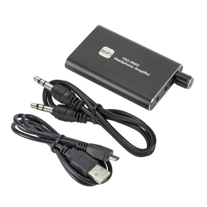 Portable Headphone Amplifier HiFi 16-300Ohm