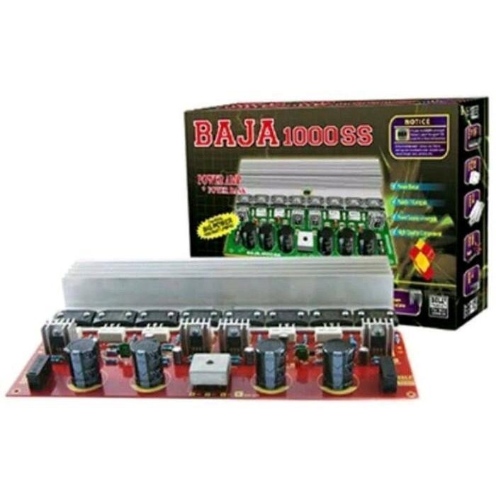 KIT POWER AMPLIFIER BAJA 1000W STEREO BELL BGR