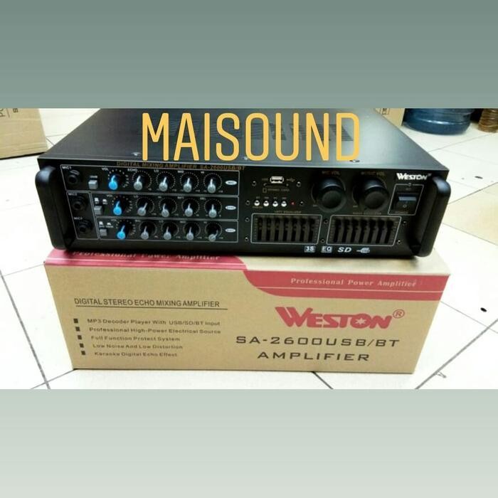 AMPLIFIER WESTON SA-2600 SA2600