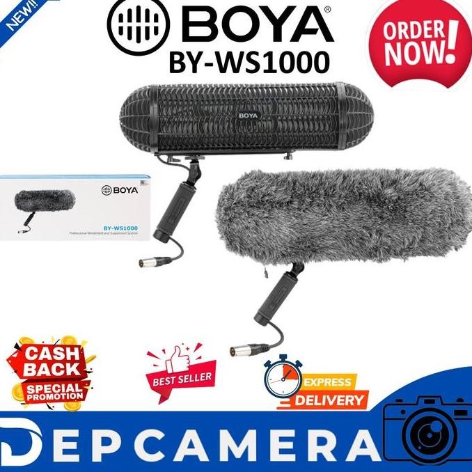 Boya By-Ws1000 Blimp Windshield For Shotgun Microphone