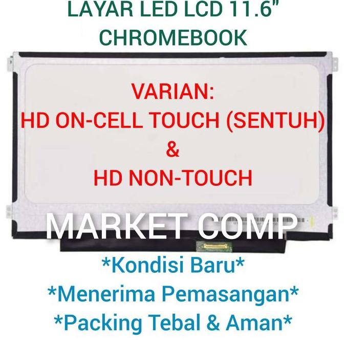 NEW TOUCH SCREEN LAYAR SENTUH ON CELL TOUCHSCREEN LED LCD NETBOOK DELL CHROMEBOOK 11 3100 11-3100 31