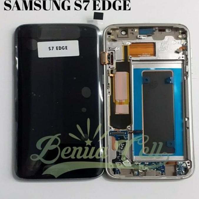 TERBARU - lcd samsung s7 edge + frame 9535 samsung s6 edge G925 original