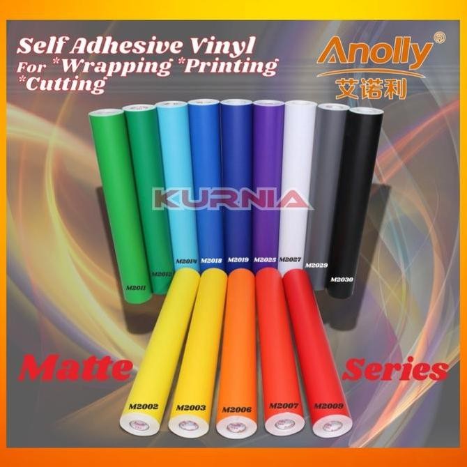 

STIKER CUTTING / STICKER WRAPPING ROLL ANOLLY MATTE SERIES L. 53 CM