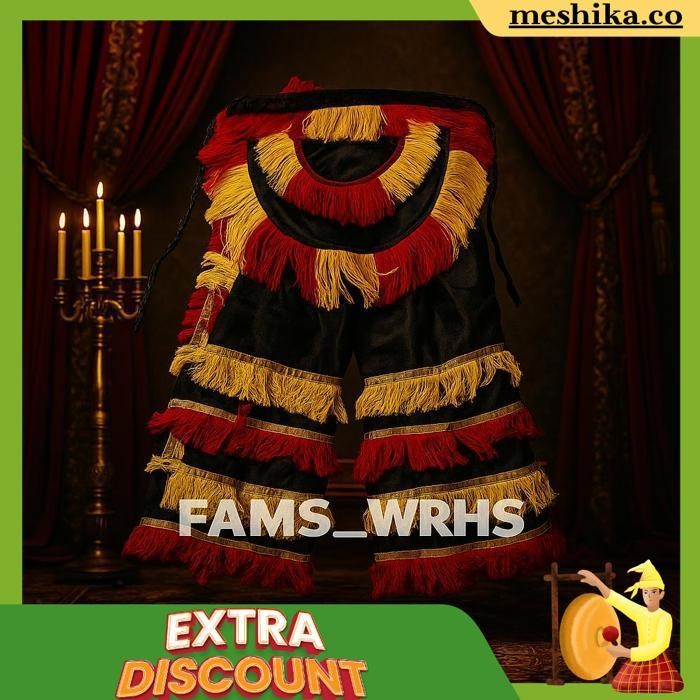 Celana Barongan Celana Dan Embong Barongan Jaranan Anak Kesenian