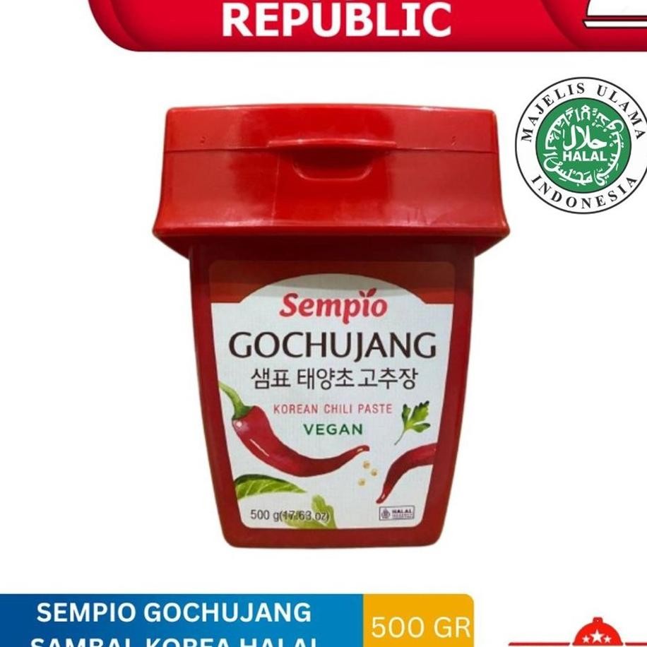 

Sempio Gochujang Halal Gr Sambal Gochujang Pasta Korea Saus Saos Hot Pepper Paste