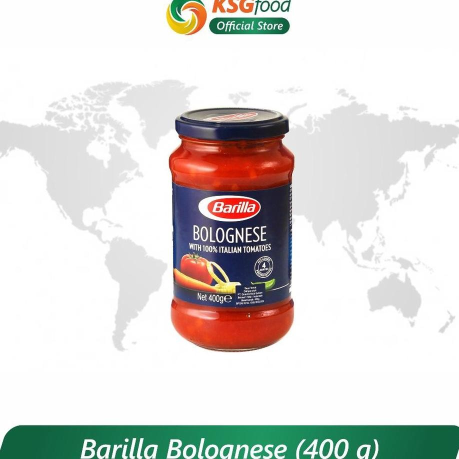 

Barilla Bolognese Pasta Sauce Saus Pasta 400Gr