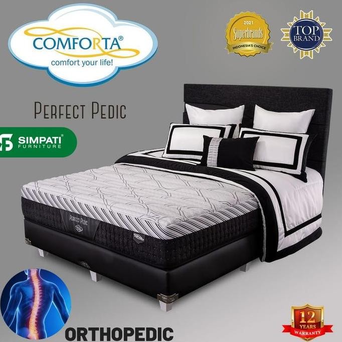 Comforta Perfect Pedic 180X200 Tanpa Divan/Sandaran