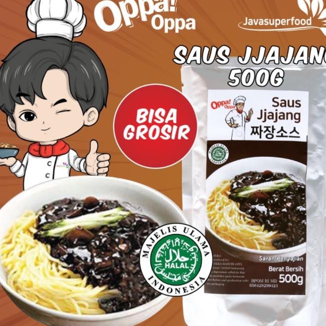 

Saus Jjajang Halal Pasta Kedelai Hitam G 1Kg Saus Jjajangmyeon Oppaoppa