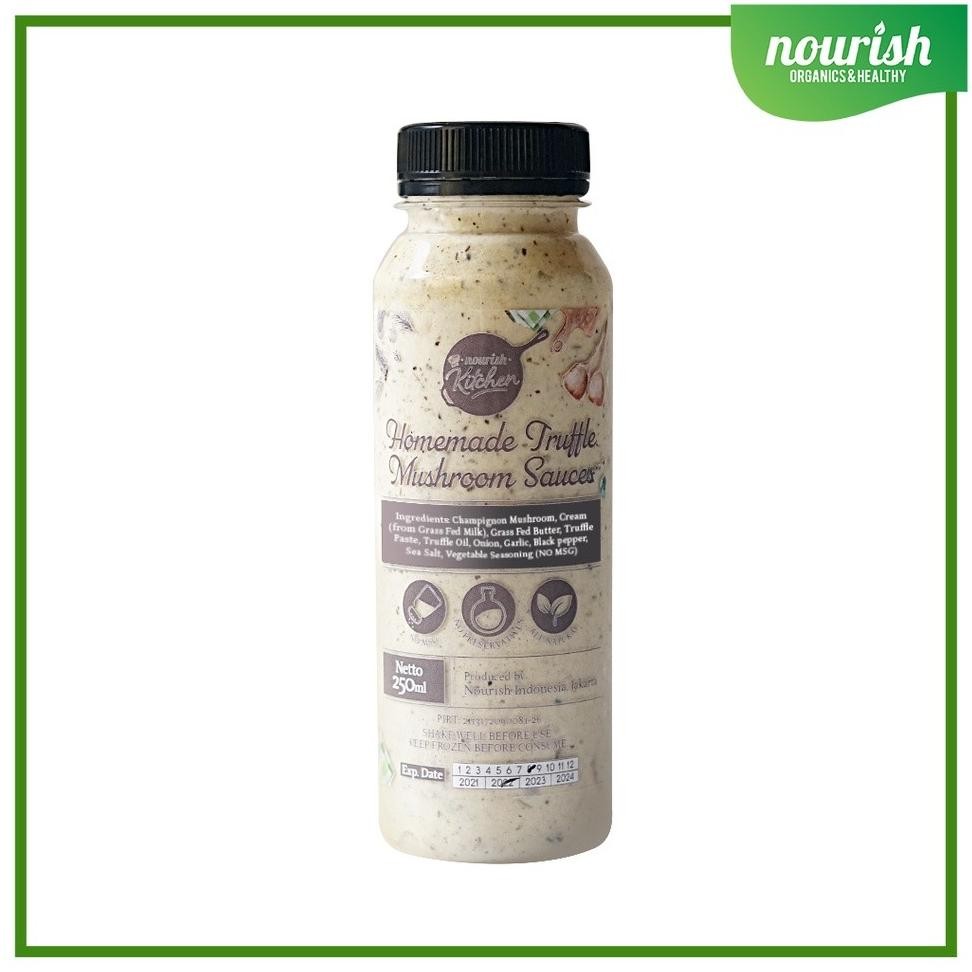 

Homemade Truffle Mushroom Creamy Sauce Saus Jamur Truffle Non Msg