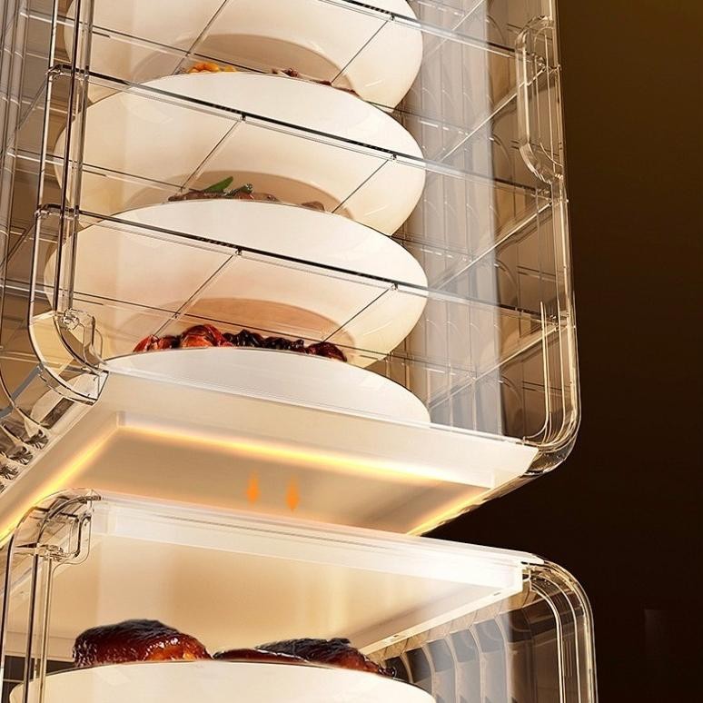 Ul-64 CodTudung Saji Susun 5 Jumbo / Tudung Saji 5 Susun Lebih Tebal / Tudung Saji Rak Makanan / Tud