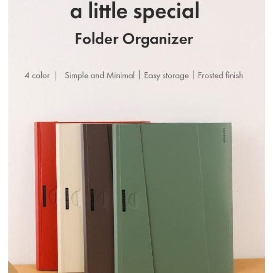 

TERBARU - KOKUYO special A4 file organizer folder set file case WSG-FUS820