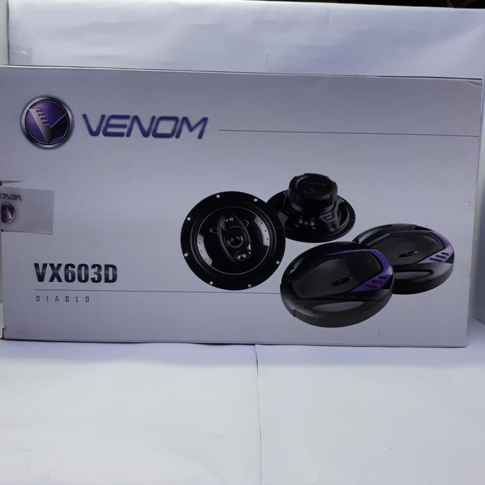 Speaker Venom VX 603D / VX 603 D Coaxial Venom Diablo Original