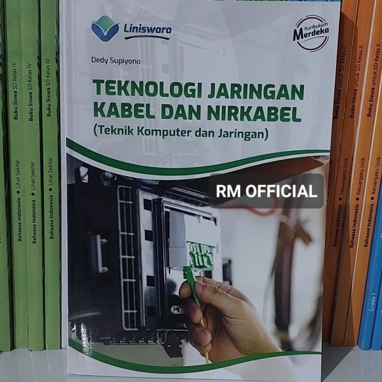 Promooo Buku TKJ - Teknologi Jaringan Kabel dan Nirkabel (TKJ) Fase F SMK Kurikulum Merdeka