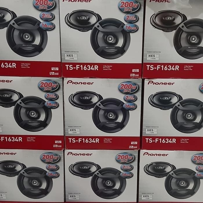 Speaker Pintu Mobil 6 Inch Pioneer TS F 1634 Coaxial Pioneer