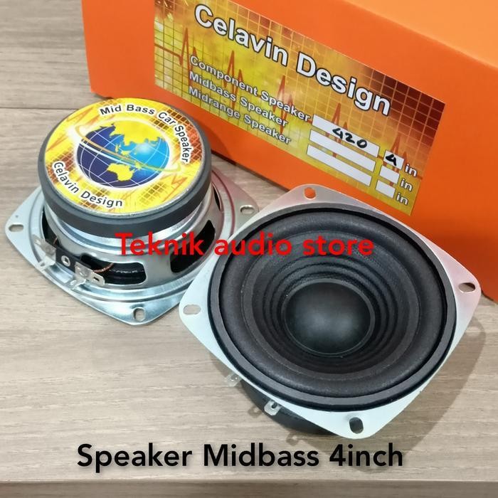 speaker Midbass 4inch Celavin Design
