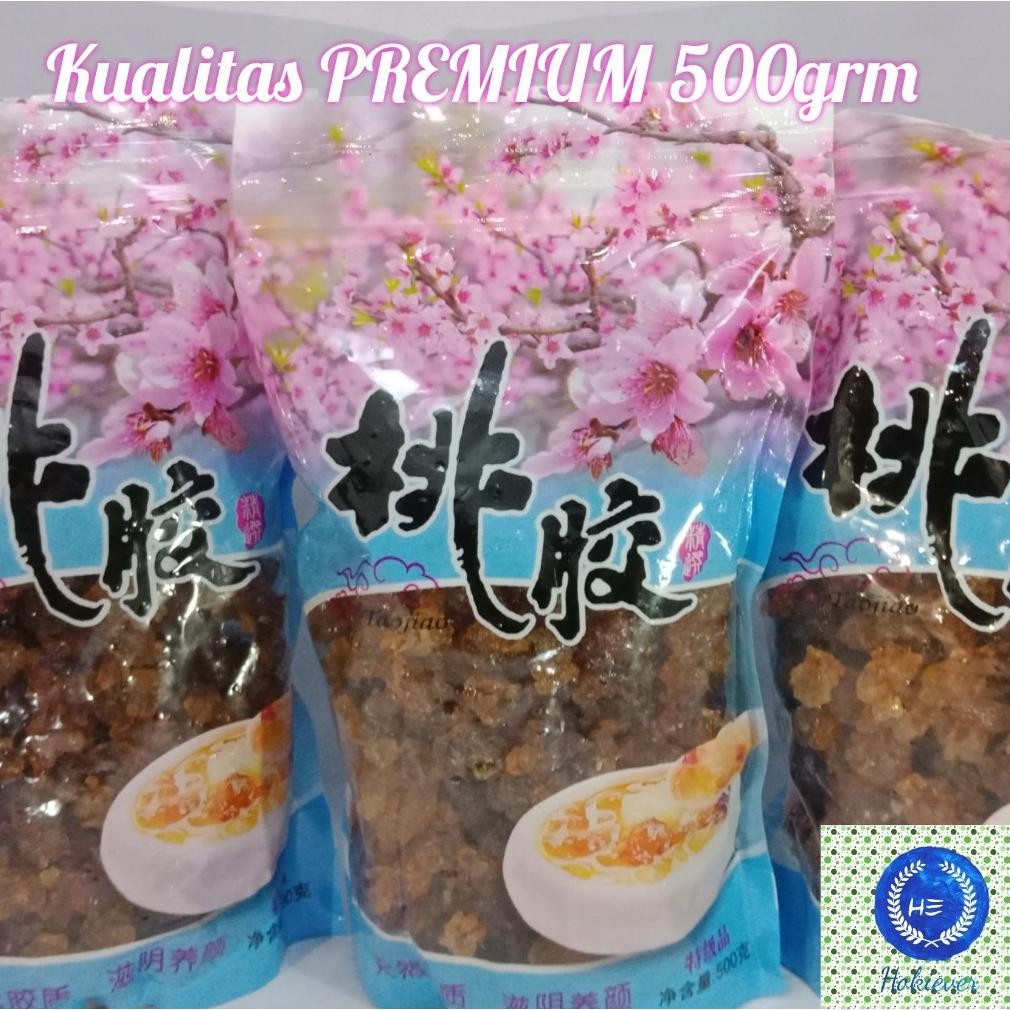 

Termurah Peach Gum Pearl Super Premium Grade 500Gr Gd-90