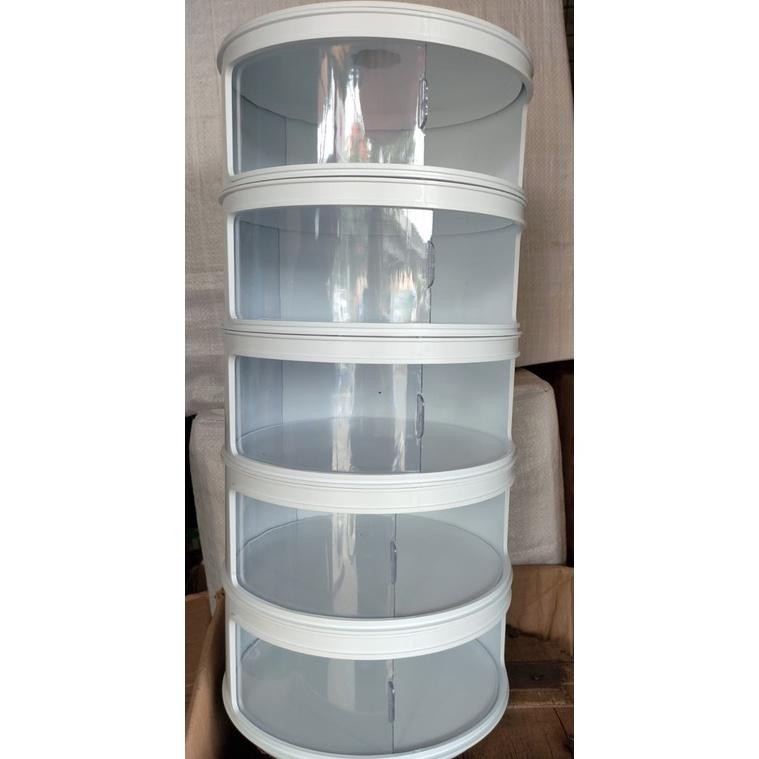 Rak makanan tudung saji tempat makanan rak susun 5 rak penyimpanan Rak susun 5 penyimpanan makananan