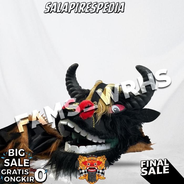 Bantengan Anak Bantengan Mangap Spons Topeng Bantengan Kerbau Cod