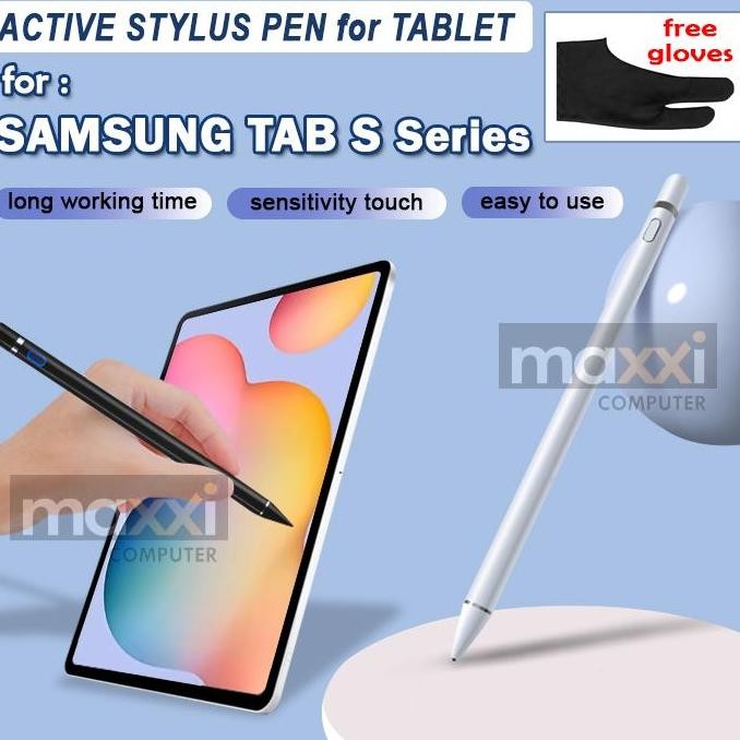 BEBAS ONGKIR - Samsung Galaxy Tab S8 S7 Plus S6 Lite S5e S4 S3 S2 Stylus S Pen Pensil