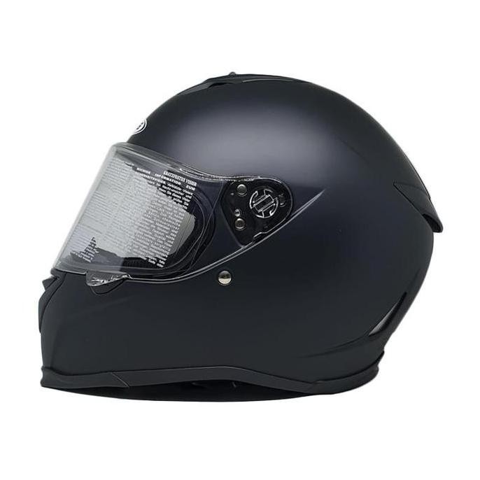 TERMURAH - ZEUS ZS822 MATT BLACK | HELM FULL FACE | ORIGINAL ZEUS