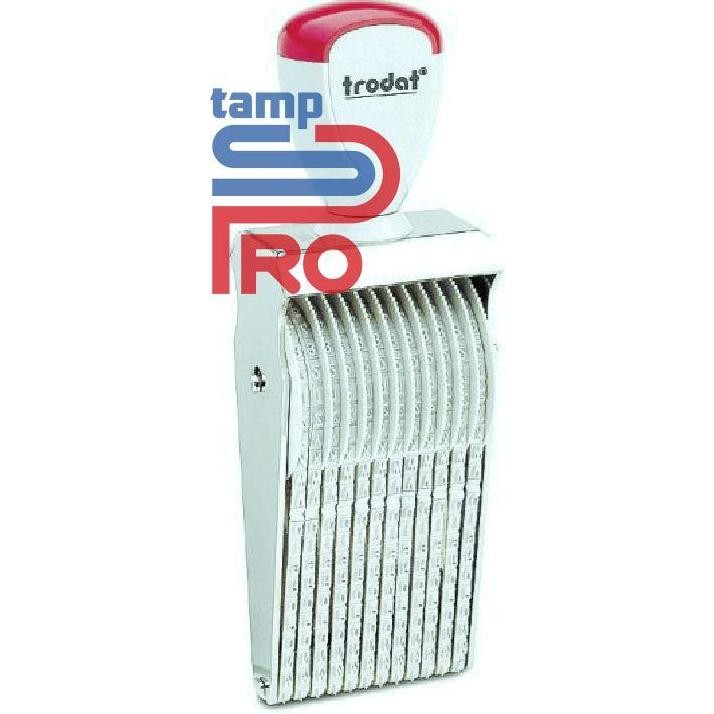 

Stempel Trodat Alphabet / Huruf Dan Angka Manual 12 Digit 3Mm