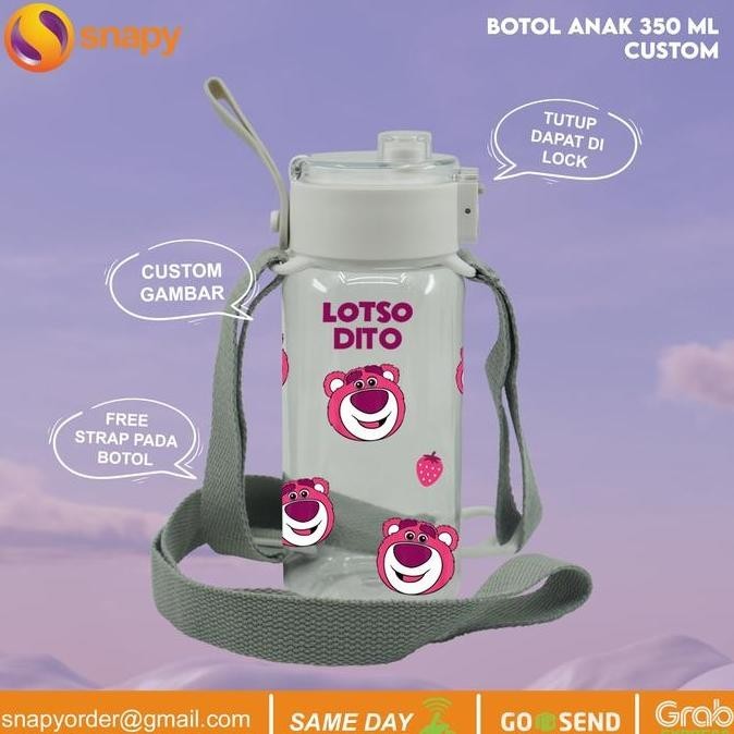 Termos Botol Plastik Niagara Custom - Tahan Panas & Dingin, Desain Eksklusif Termurah