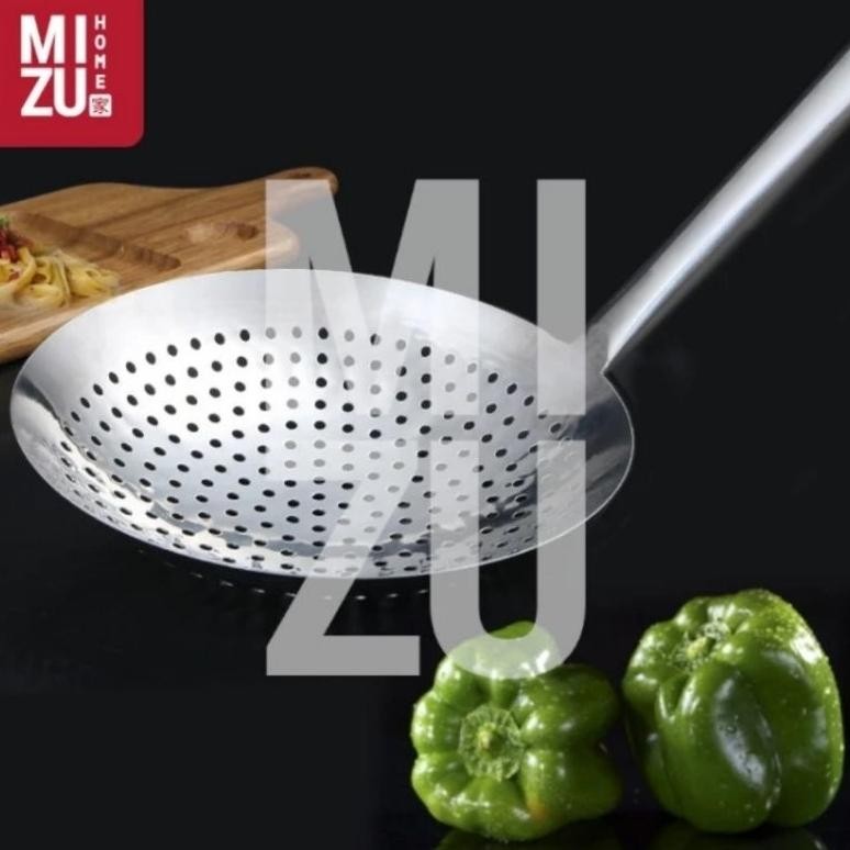 Serokan Masak Gorengan Restoran / Serok Bawang Stainless 30 Cm Jumbo